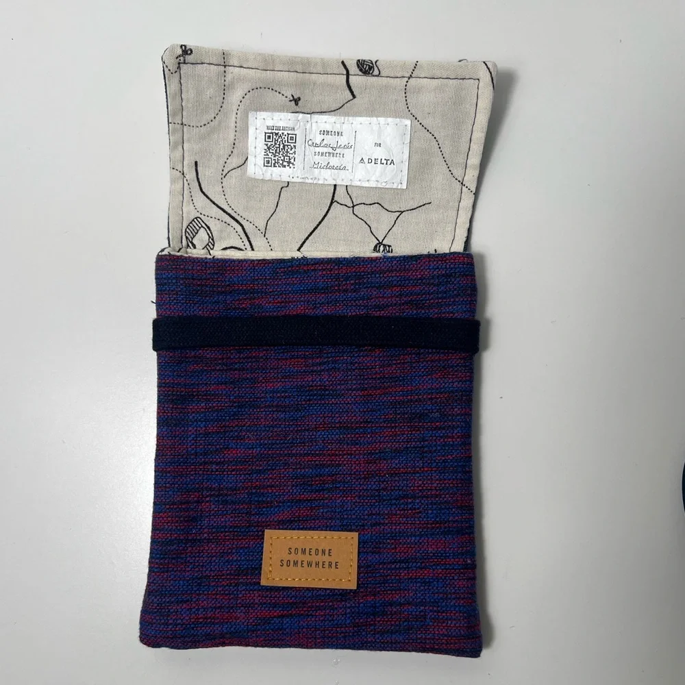 Delta One Someone Somewhere First Class Amenity Dopp Kit Travel Bag Case